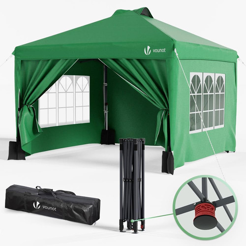 Gazebo 3x3m pieghevole con - ®,