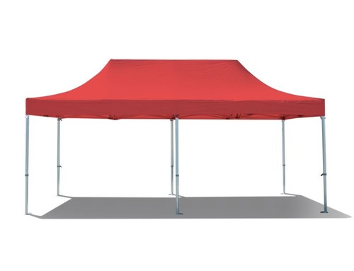 Tenda 10x20 rossa tettoia
